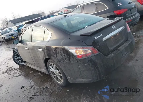 2014 Nissan Maxima 3.5 Sv из США, поврежденный, VIN 1N4AA5AP3EC444284